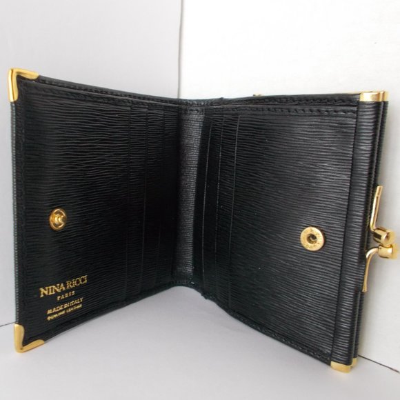 Leather Wallet/Coin Key Holder Set Nina Ricci - Picture 3 of 6